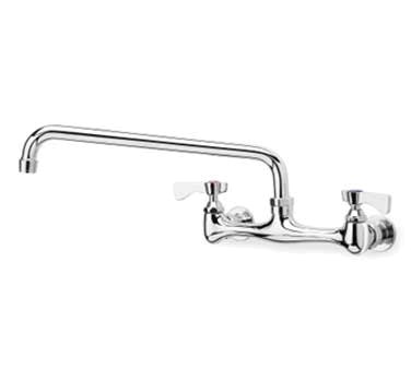 KROWNE SPLASH MOUNT 12&quot; SWING FAUCET, 8&quot; CENTERS