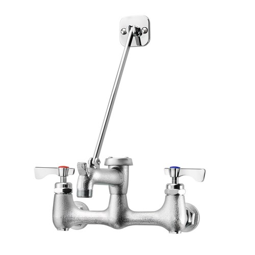 KROWNE ROYAL SERIES SPLASH MOUNT SERVICE SINK FAUCET, 8&quot;