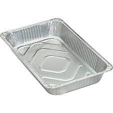 5990 R3 ALUMINUM FOIL PAN,  FULL SIZE, 4&quot; DEEP, 50/CS