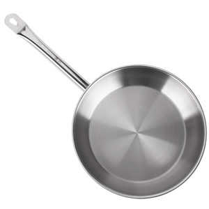 VOLLRATH 9.5&quot; OPTIO FRY PAN, S/S