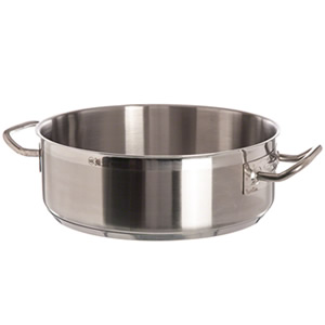 VOLLRATH 10 QT BRAZIER PAN, S/S