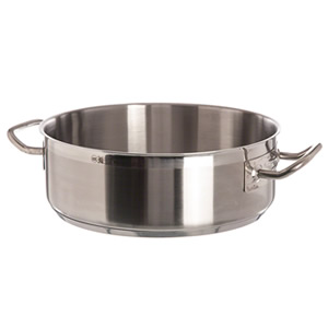 VOLLRATH 14 QT BRAZIER PAN, S/S