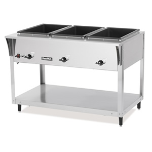 VOLLRATH 3 BAY STEAM TABLE