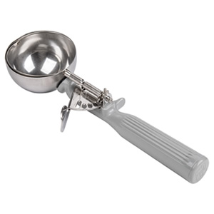 6325 VOLLRATH #8 DISHER 4 OZ, GRAY