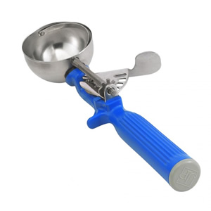 6565 VOLLRATH #16 DISHER 2 OZ, BLUE