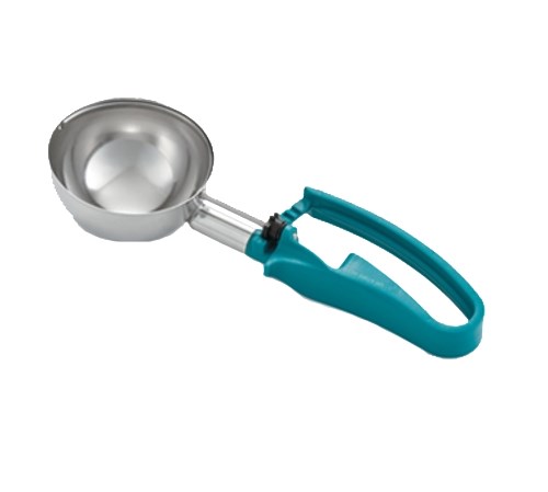 6575 VOLLRATH #5 DISHER 6 OZ,  TEAL