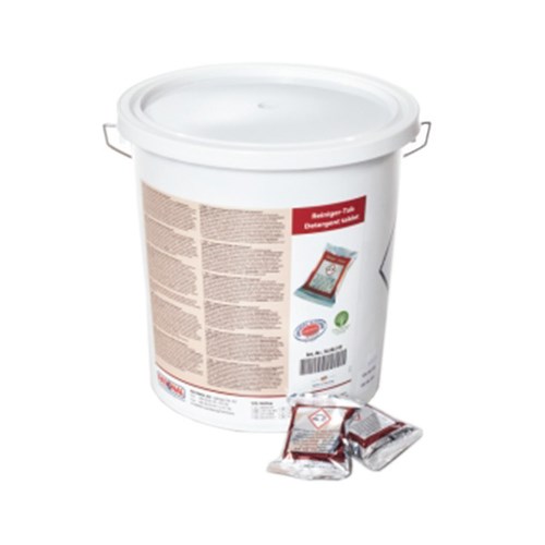 5235 RATIONAL CLEANER TABLETS, BUCKET WITH 100 PACKETS, FOR