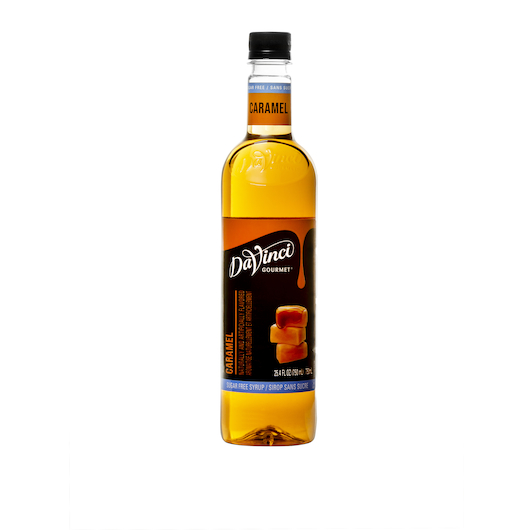 DAVINCI S/F CARAMEL SYRUP, 750  MILLILITERS