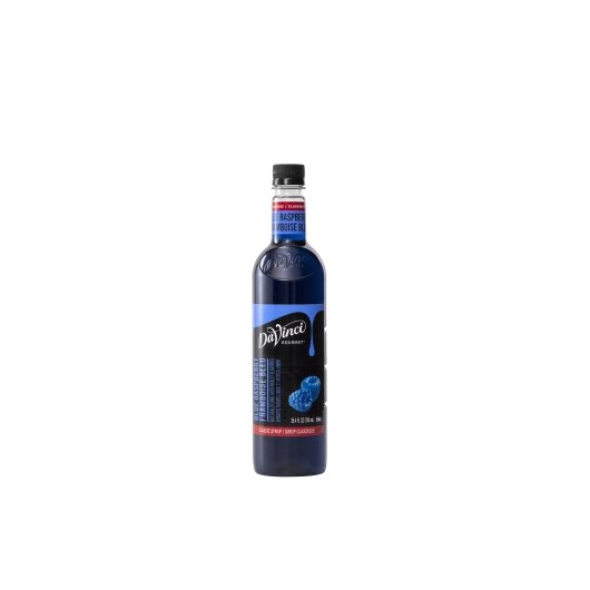 DAVINCI BLUE RASPBERRY  SYRUP, 750 MILLILITERS