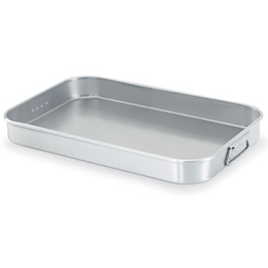 VOLLRATH 8-1/8 QT ROASTING PAN, ALUMINUM