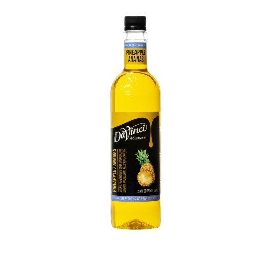 DAVINCI S/F PINEAPPLE SYRUP,  750 MILLILITERS