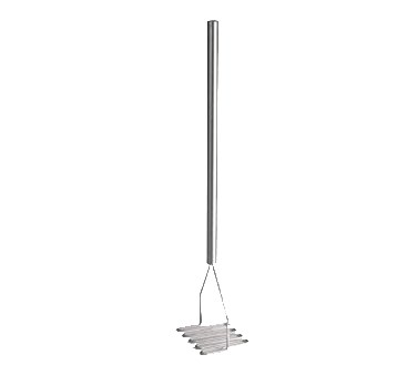 TABLECRAFT 32&quot; SQUARE POTATO MASHER, S/S