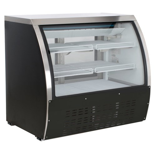 FALCON REFRIGERATED DELI CASE,  CURVED GLASS FRONT, 47&quot;