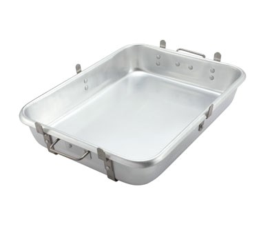 WINCO 18&quot; X 24&quot; X 4-1/2&quot;D DOUBLE ROAST PAN