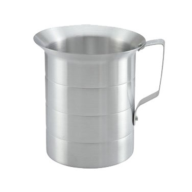 WINCO ALUMINUM MEASURE, 1/2 QUART