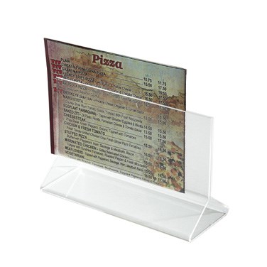 WINCO MENU CARD HOLDER, 5-1/2&quot; X 3-1/2&quot;