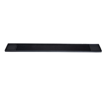 WINCO 27&quot; X 3-1/4&quot; BAR MAT, BLACK