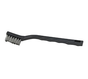 WINCO 7&quot; MINI UTILITY BRUSH, S/S BRISTLES