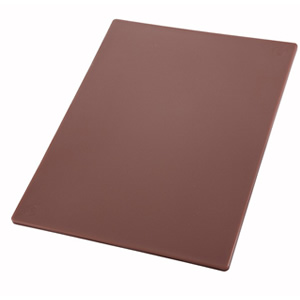 WINCO 15&quot; X 20&quot; CUTTING BOARD, BROWN