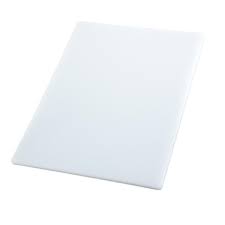 WINCO 18&quot; X 24&quot; CUTTING BOARD, WHITE