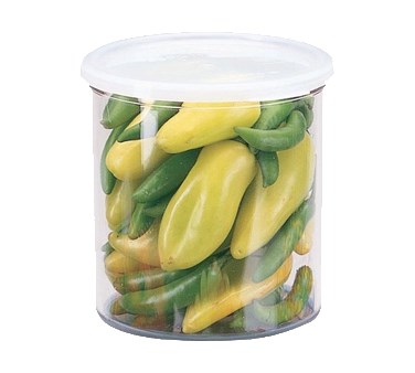 CAMBRO CROCK WITH LID 1.2 QT, CLEAR