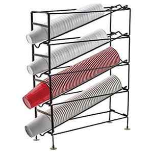 WINCO 4 TIER CUP DISPENSING
RACK