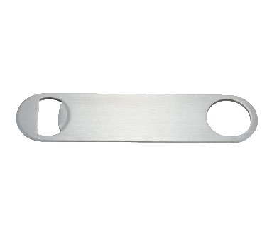 WINCO 7&quot; FLAT BOTTLE OPENER, S/S