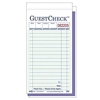 R3 CARBON GUEST CHECK 2,500/CS