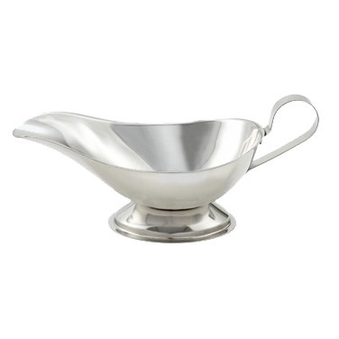 WINCO 10 OZ GRAVY BOAT, S/S