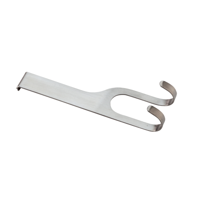 MERCER DOUBLE MAGNETIC BAR  HOOKS, SET OF 2