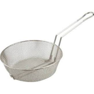 WINCO 8&quot; X 3&quot; CULINARY BASKET, FINE