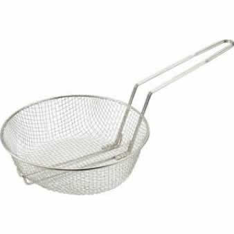 WINCO 8&quot; X 3&quot; CULINARY BASKET, MEDIUM