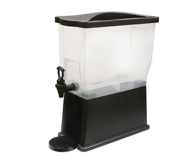 WINCO 3 GALLON SLIM DISPENSER, PLASTIC