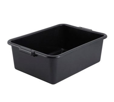 6885 WINCO 7&quot; BUS TUB, BLACK
