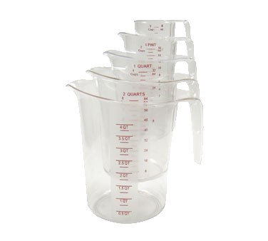 WINCO 5 PC MEASURING CUP SET