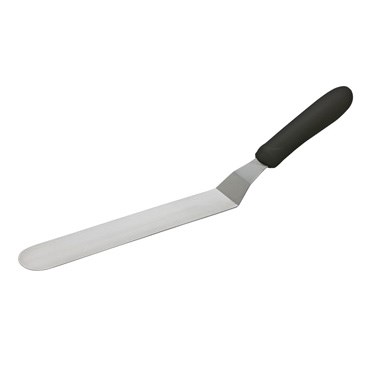 WINCO 8.5&quot; X 1.5&quot; OFFSET SPATULA, S/S, SATIN FINISH,