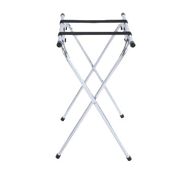 WINCO 31&quot; TRAY STAND WITH BAR, CHROME