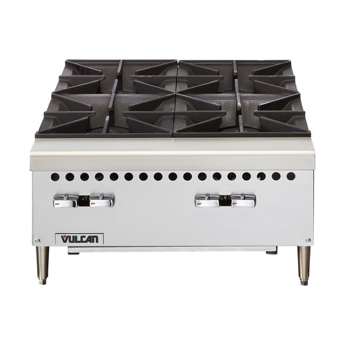 VULCAN 2 BURNER HOT PLATE, GAS